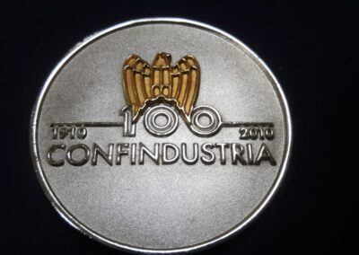 Medaglia 100 anni Confindustria