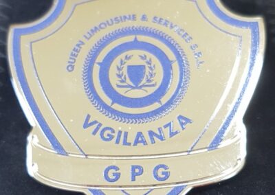 Placca queen limousine vigilanza
