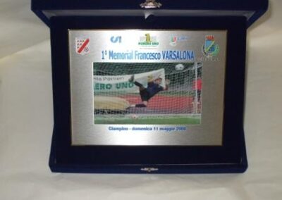 Targa da premiazione con astuccio