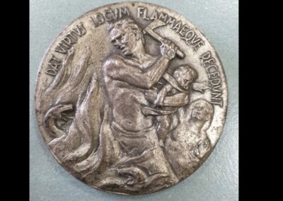 Medaglia Uomo tra le fiamme Vigili del Fuoco